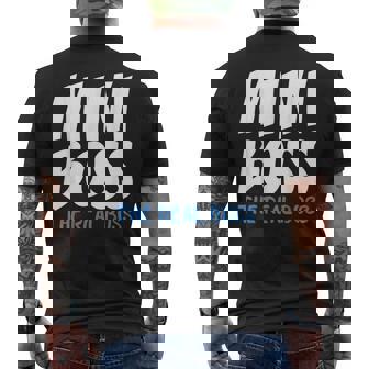 ミニボス リアルボス メンズTシャツ バックプリント - Kawaiitshirt