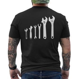 メカニックツール メンズTシャツ バックプリント - Kawaiitshirt