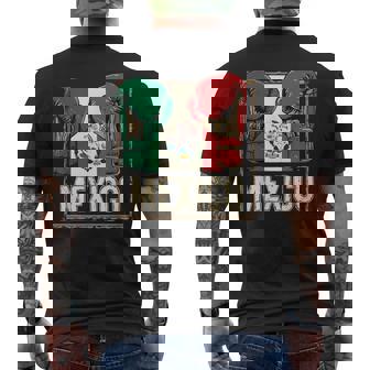 メキシコ ボクシンググローブ メキシコプライド スポーツファン ボクサーメンズ メンズTシャツ バックプリント - Kawaiitshirt