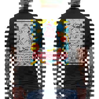 メンダコ Mendako《Ufo》【どうぶつフレンズ】水族館 ゆるくて かわいい 面白い 動物 キャラクター メンズTシャツ バックプリント - Kawaiitshirt