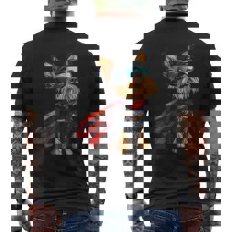 ヨークシャーテリア犬 ヨークシャーテリア メンズTシャツ バックプリント - Kawaiitshirt