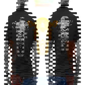 ラクダ ドメダリー バクテリアンラクダ 砂漠サファリ 甘いラクダ メンズTシャツ バックプリント - Kawaiitshirt