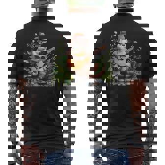 ラッコ グッズ 遊ぶ ビンゴ カワウソ スタッフ ヴィンテージ ラッコ メンズTシャツ バックプリント - Kawaiitshirt