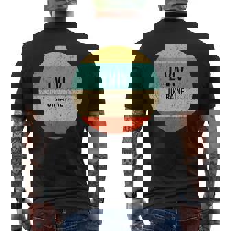 リヴィヴ・ウクライナ メンズTシャツ バックプリント - Kawaiitshirt