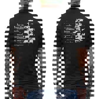 ルートヴィヒ・ヴァン・ベートーヴェン 引用句 クラシック音楽引用句 格言 メンズTシャツ バックプリント - Kawaiitshirt