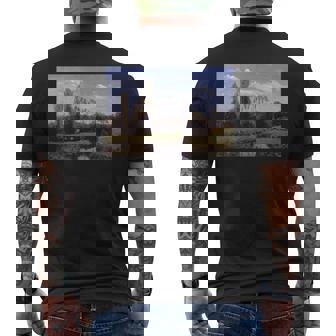 ルールのモネの眺め ル・アーヴル 長袖tシャツ メンズTシャツ バックプリント - Kawaiitshirt