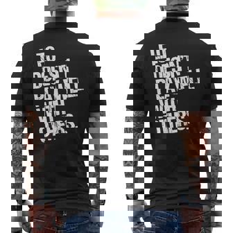 レオは他の人とうまく遊ばない 面白い皮肉 長袖tシャツ メンズTシャツ バックプリント - Kawaiitshirt