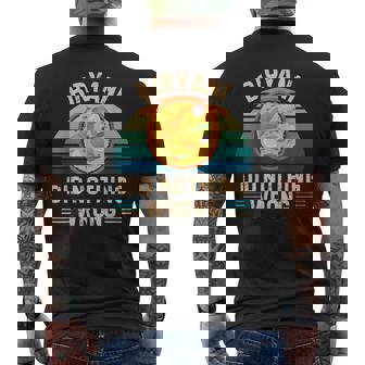 レトロ ビリヤニ Did Nothing Wrong ヴィンテージ ビリヤニ 食品愛好家 メンズTシャツ バックプリント - Kawaiitshirt