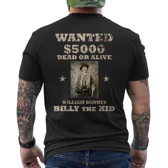 ワイルド・ウェスト・アメリカンの無法者 メンズTシャツ バックプリント - Kawaiitshirt