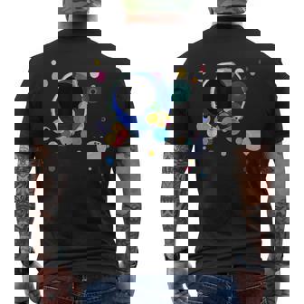 ワシリー・カンディンスキーによるいくつかの円 1926 メンズTシャツ バックプリント - Kawaiitshirt