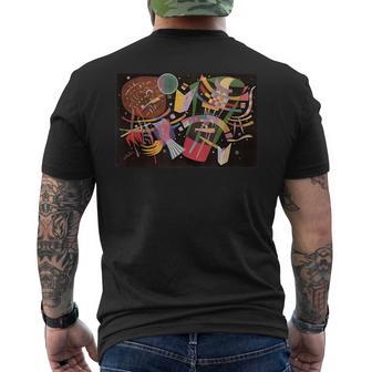 ワシリー・カンディンスキーによる作曲x1939 メンズTシャツ バックプリント - Kawaiitshirt
