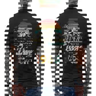 ヴィンテージ 1966 誕生日 60年 マウンテン レトロ メンズTシャツ バックプリント - Kawaiitshirt