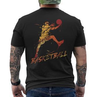 ヴィンテージ・バスケットボール・ギフト・アイデア スラムダンク メンズTシャツ バックプリント - Kawaiitshirt