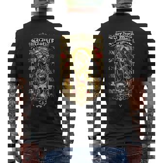 世界のサンタ・ムエルテ支配者 メンズTシャツ バックプリント - Kawaiitshirt