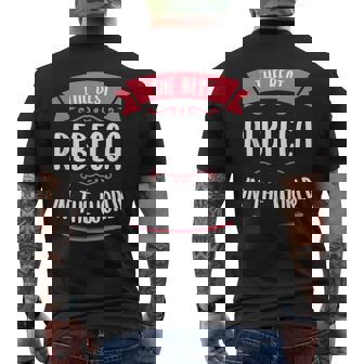 世界最高のレベッカ。 メンズTシャツ バックプリント - Kawaiitshirt