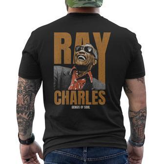 公式レイ・チャールズ・ジャズ・アイコン・マーチ Father Ofoul メンズTシャツ バックプリント - Kawaiitshirt