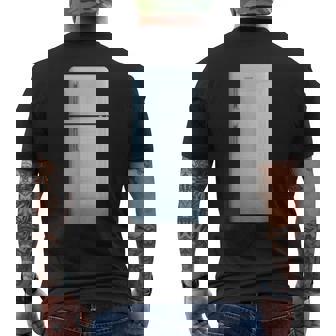 冷蔵庫 メンズTシャツ バックプリント - Kawaiitshirt