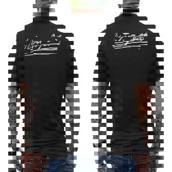 勝利か死かアラモトラヴィス テキサス州の手紙 メンズTシャツ バックプリント - Kawaiitshirt