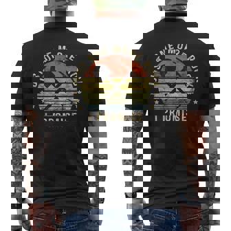 地質学ギフトジャストワンモアロックお約束おもしろ地質学者 メンズTシャツ バックプリント - Kawaiitshirt