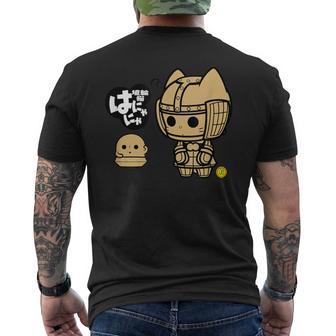 埴輪猫はにゃにゃ_003 メンズTシャツ バックプリント - Kawaiitshirt