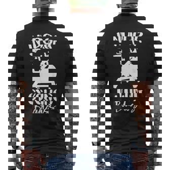 屋内 サイクリング スピンバイク 有酸素運動 ジム ワークアウト 面白い スピン クラス メンズTシャツ バックプリント - Kawaiitshirt