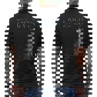 愛はアビシニアンキャット メンズTシャツ バックプリント - Kawaiitshirt