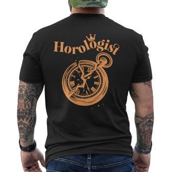 時計製作者 時計製作者 時計師 時計 長袖tシャツ メンズTシャツ バックプリント - Kawaiitshirt