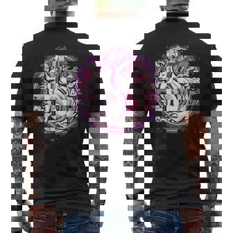 民話 きつね 九尾狐 日本龍 メンズTシャツ バックプリント - Kawaiitshirt