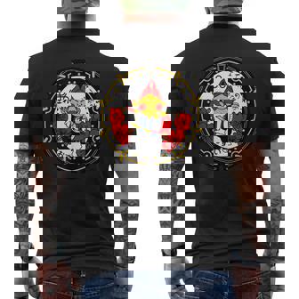 沖縄シティジャパン マンホール 永房エイサー Drainspotters 琉球 メンズTシャツ バックプリント - Kawaiitshirt