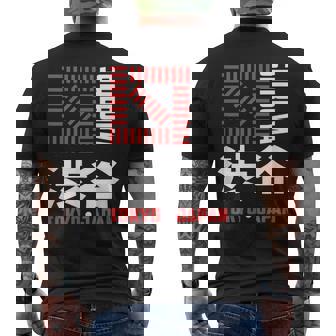 渋谷 東京 日本 お土産 和漢字 渋谷 交差点 メンズTシャツ バックプリント - Kawaiitshirt