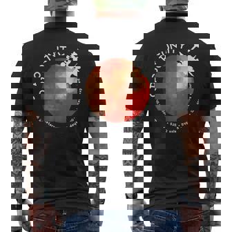 火星のオポチュニティ・ローバー オピー 宇宙探検 メンズTシャツ バックプリント - Kawaiitshirt