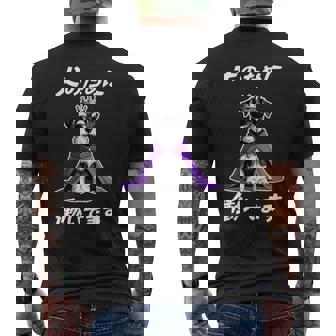 犬のために働いてます シュナウザー グッズ 犬 おもしろ 面白い ネタ 笑える かわいい 長袖tシャツ メンズTシャツ バックプリント - Kawaiitshirt