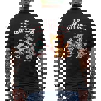 猫 デーモンコア 核 メンズ キッズ レディース おもしろサイエンス メンズTシャツ バックプリント - Kawaiitshirt