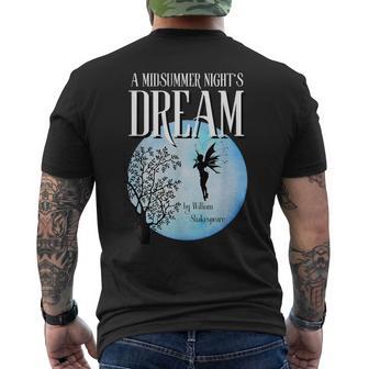 真夏の夜の夢 ウィリアム・シェイクスピア メンズTシャツ バックプリント - Kawaiitshirt