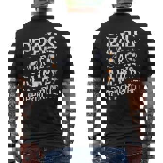 真珠はいつもふさわしい。ジャッキー・ケネディ メンズTシャツ バックプリント - Kawaiitshirt