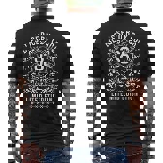 神様から祝福され 83歳 ヴィンテージ Happy 83歳の誕生日 長袖tシャツ メンズTシャツ バックプリント - Kawaiitshirt