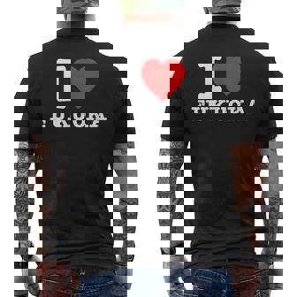 福岡大好き メンズTシャツ バックプリント - Kawaiitshirt