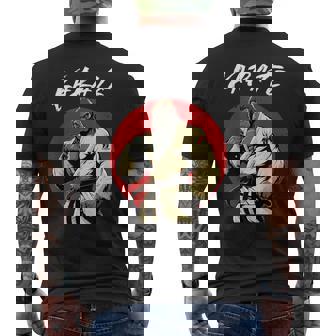 空手ゴリラ カラテカ 少年少女空手ゴリラ メンズTシャツ バックプリント - Kawaiitshirt