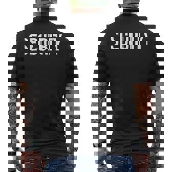 簡単なハロウィーンコスチューム 両親の保護 引用 セキュリティ メンズTシャツ バックプリント - Kawaiitshirt