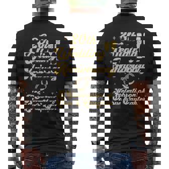 結婚20周年 夫婦 結婚20年 お祝い 長袖tシャツ メンズTシャツ バックプリント - Kawaiitshirt