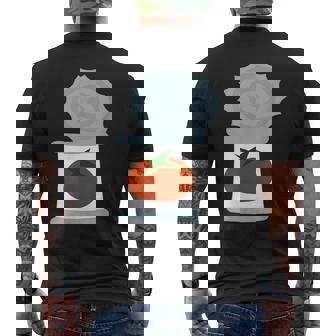 缶詰トマト メンズTシャツ バックプリント - Kawaiitshirt