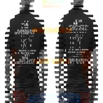 脳神経外科医 脳内科医専門医 神経系専門家 メンズTシャツ バックプリント - Kawaiitshirt