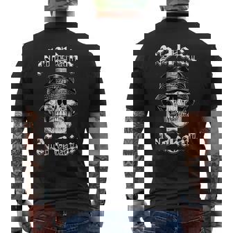 苦労なくして得るものなし チカーノタトゥーアートスカルホームボーイローライダー メンズTシャツ バックプリント - Kawaiitshirt