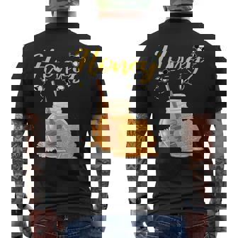 蜂蜜 養蜂 ギフト 養蜂 蜂 メンズTシャツ バックプリント - Kawaiitshirt