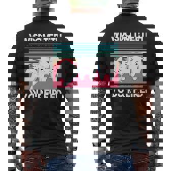 親知らず 抜歯 歯科手術 親知らず 除去 長袖tシャツ メンズTシャツ バックプリント - Kawaiitshirt