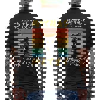 釣り 面白いtシャツ 猫 文字入り 釣りバカ 釣り人 メンズ おもしろ 面白い 服 海釣り 川釣り ネタ 長袖tシャツ メンズTシャツ バックプリント - Kawaiitshirt