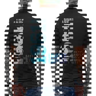 限定版 1961 1961年1月 メンズTシャツ バックプリント - Kawaiitshirt