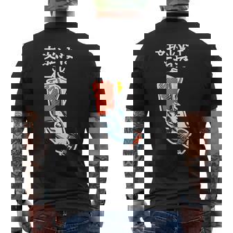 面白いtシャツ サッカー レッドカード おもしろ 服 ネタ メンズ サッカー部 おもしろグッズ 大人 子供 メンズTシャツ バックプリント - Kawaiitshirt