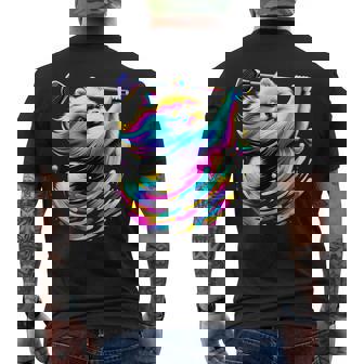 面白いtシャツ ポメラニアン ゴルフ イヌ メンズ 犬好き グッズ かわいい おもしろ 面白い 服 ネタ メンズTシャツ バックプリント - Kawaiitshirt