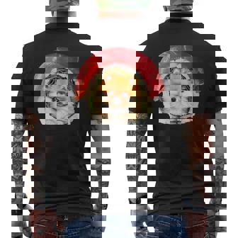 面白いtシャツ ポメラニアン 犬 イヌ 寿司 メンズ 犬好き グッズ かわいい おもしろ 面白い 服 ネタ メンズTシャツ バックプリント - Kawaiitshirt